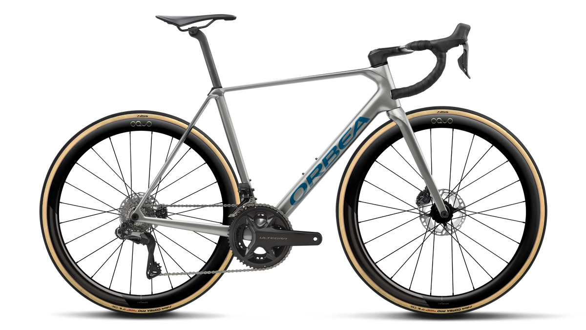 Orbea Orca M20i LTD PWR – Spark Silver - Titan Grey (Gloss)