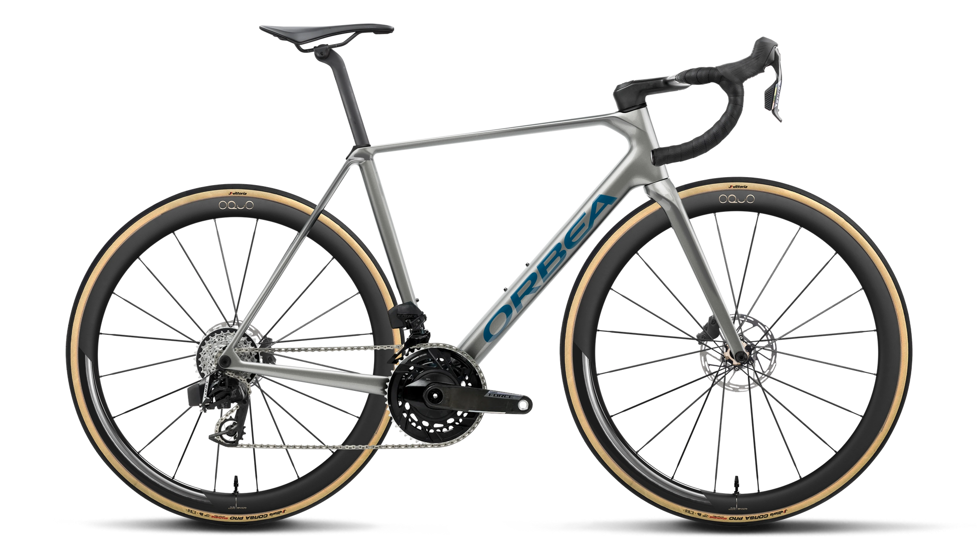 Orbea Orca M21e LTD PWR – Spark Silver - Titan Grey (Gloss)