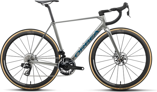 Orbea Orca M11e LTD PWR – Spark Silver - Titan Grey (Gloss)