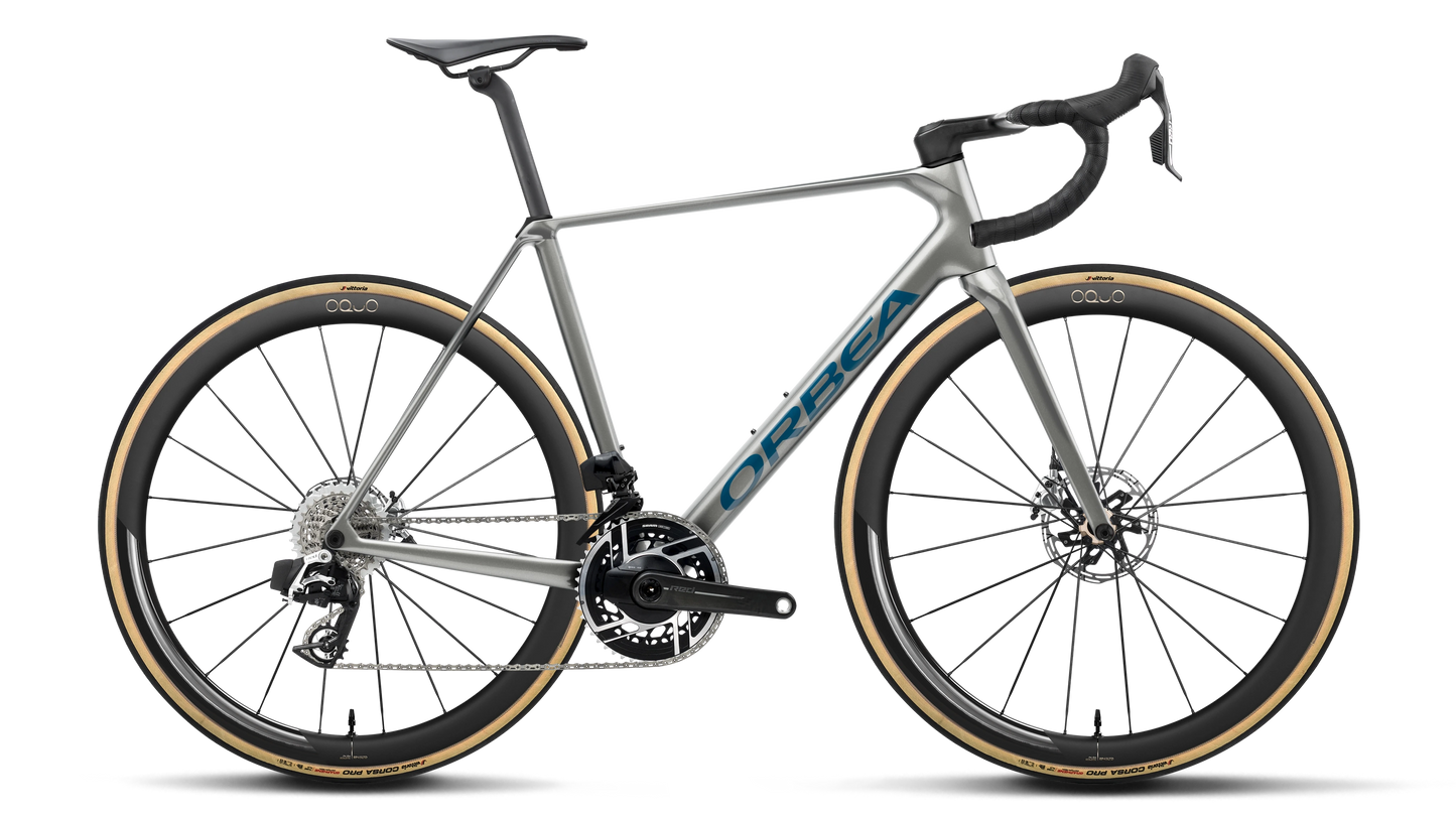 Orbea Orca M11e LTD PWR – Spark Silver - Titan Grey (Gloss)