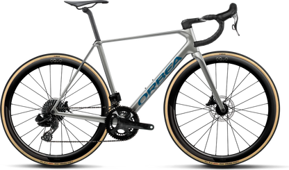 Orbea Orca M22 LTD PWR – Spark Silver - Titan Grey (Gloss)