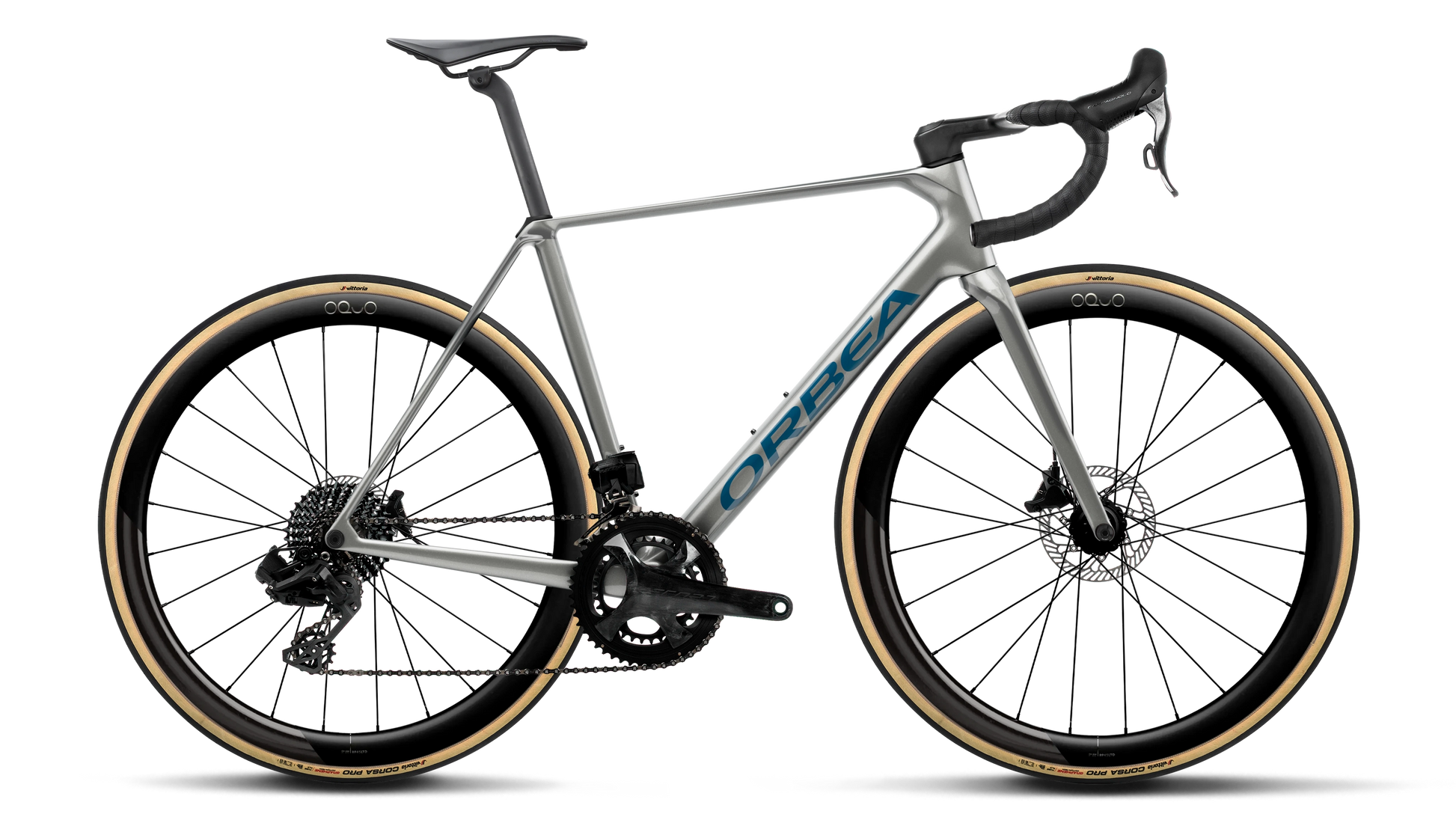 Orbea Orca M22 LTD PWR – Spark Silver - Titan Grey (Gloss)