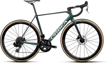 Orbea Orca M22 LTD PWR – Escape Green - Carbon View Matt
