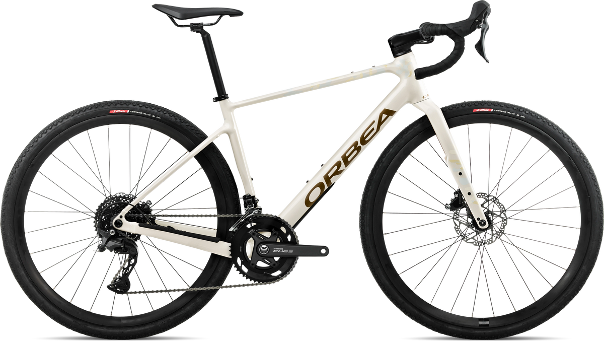 Orbea Terra H50 – Ivory White - Metallic Olive Green (Gloss)