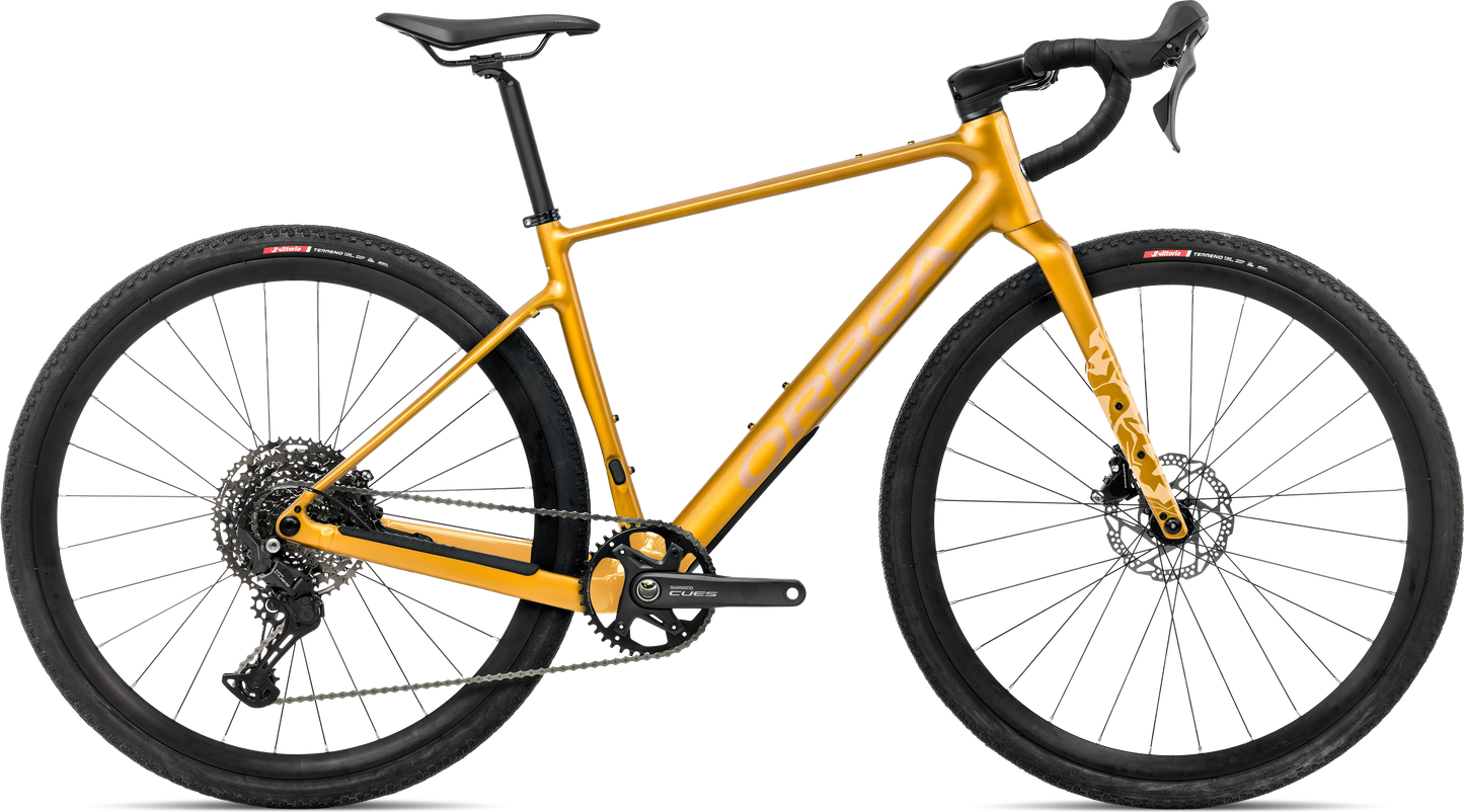 Orbea Terra H40 1X – Bumblebee Yellow - Brown (Gloss)