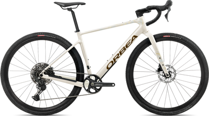 Orbea Terra H40 1X – Ivory White - Metallic Olive Green (Gloss)