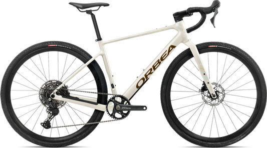 Orbea Terra H40 1X – Ivory White - Metallic Olive Green (Gloss)