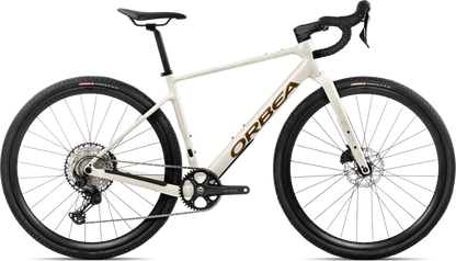 Orbea Terra H30 1X – Ivory White - Metallic Olive Green (Gloss)
