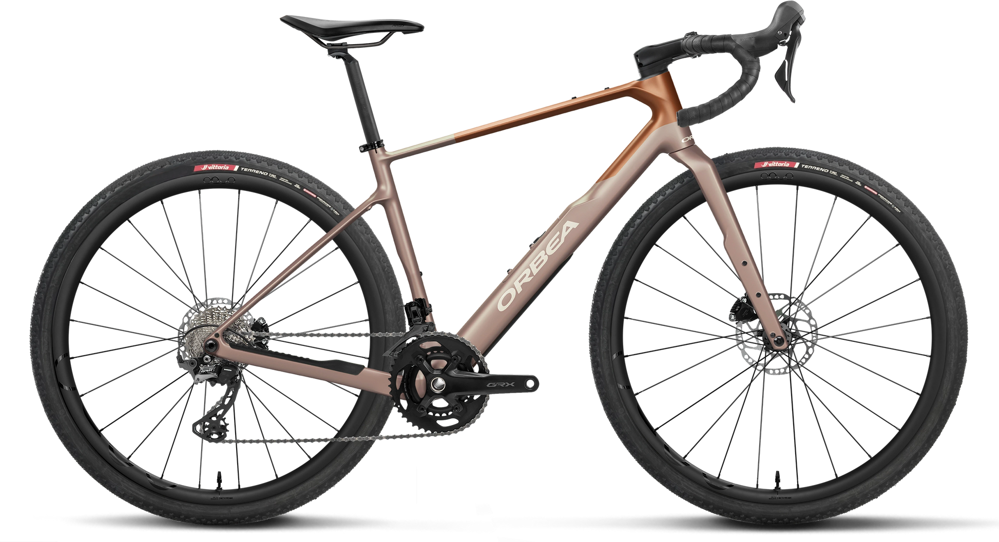 Orbea Terra M35 Team – Nickel (Matt) - Metallic Cinamon (Matt)