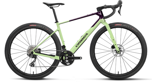 Orbea Terra M35 Team – Acid Gum - Fantasy Purple Carbon View (Gloss)
