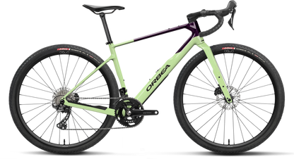 Orbea Terra M20 Team – Acid Gum - Fantasy Purple Carbon View (Gloss)