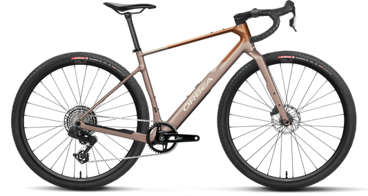 Orbea Terra M31e Team 1X – Nickel (Matt) - Metallic Cinamon (Matt)