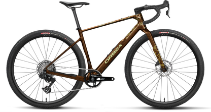 Orbea Terra M31e Team 1X – Caramel Carbon View (Gloss)