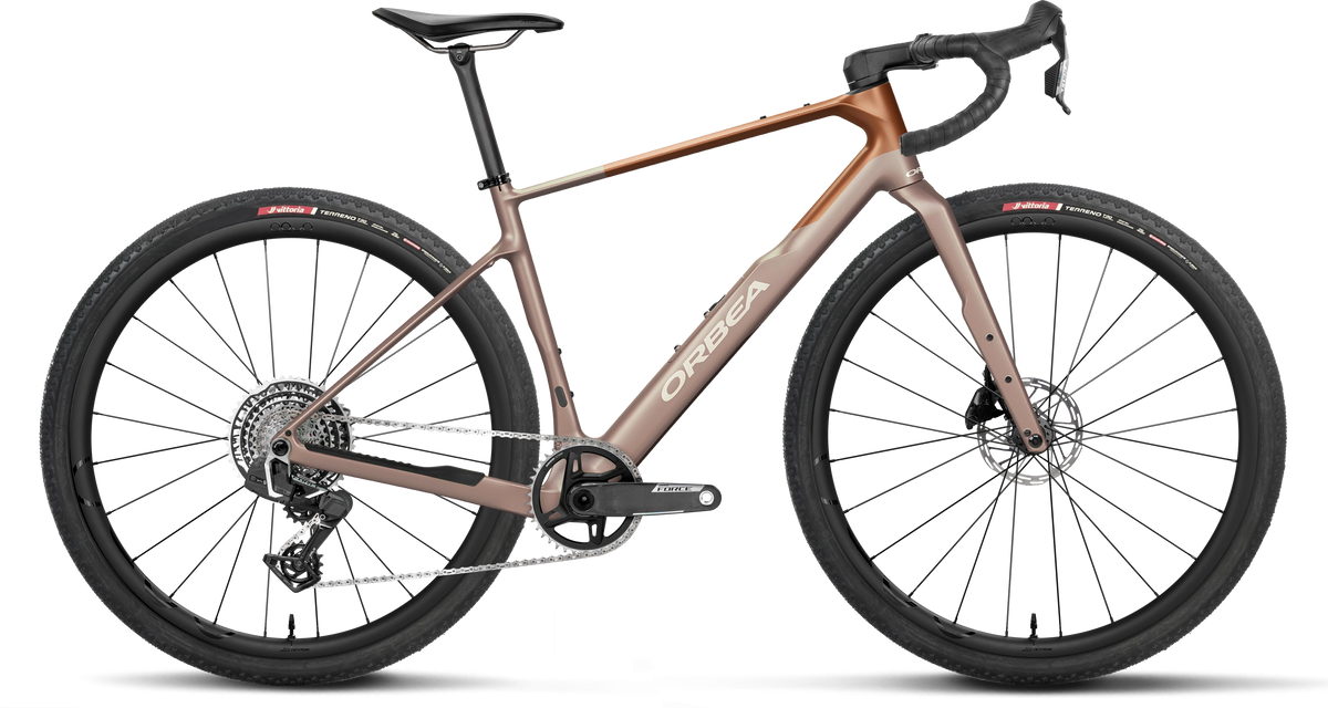 Orbea Terra M21e Team 1X – Nickel (Matt) - Metallic Cinamon (Matt)