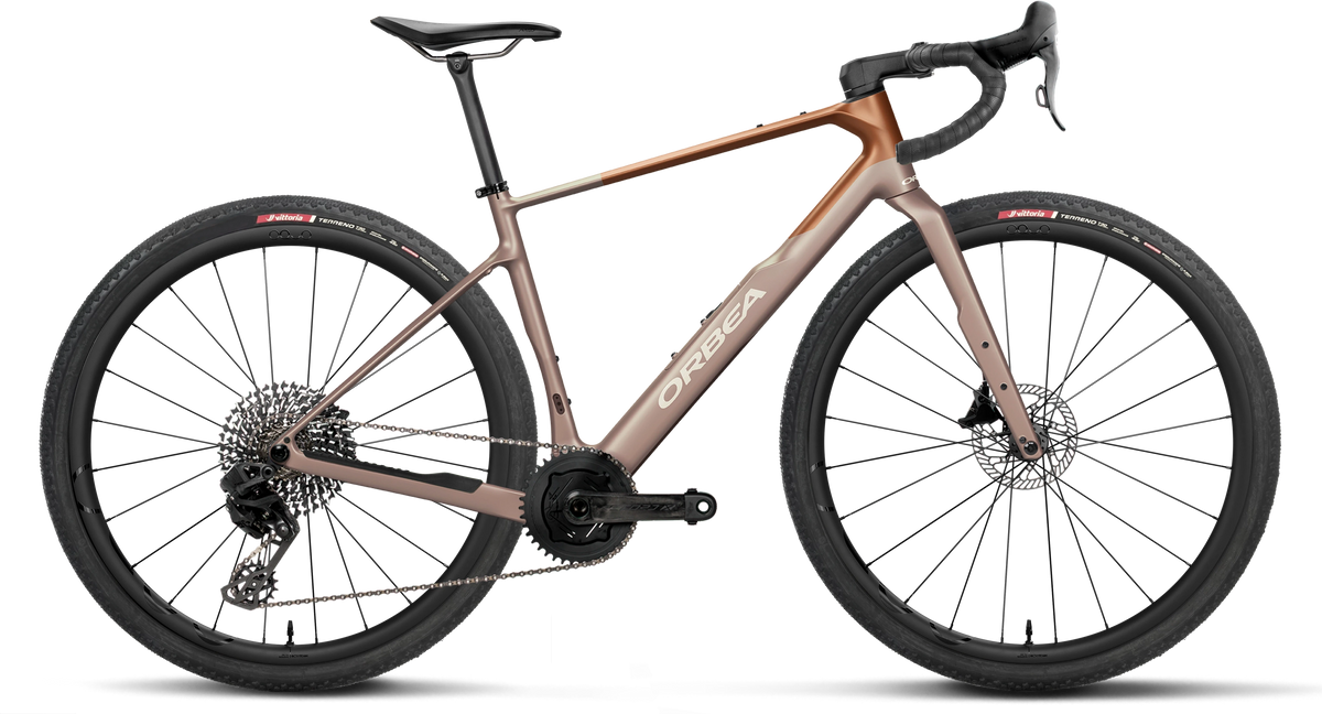 Orbea Terra M22 Team 1X – Nickel (Matt) - Metallic Cinamon (Matt)