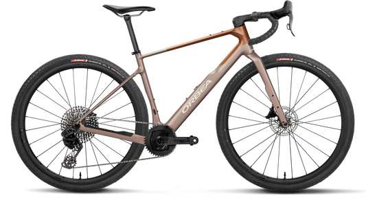 Orbea Terra M22 Team 1X – Nickel (Matt) - Metallic Cinamon (Matt)