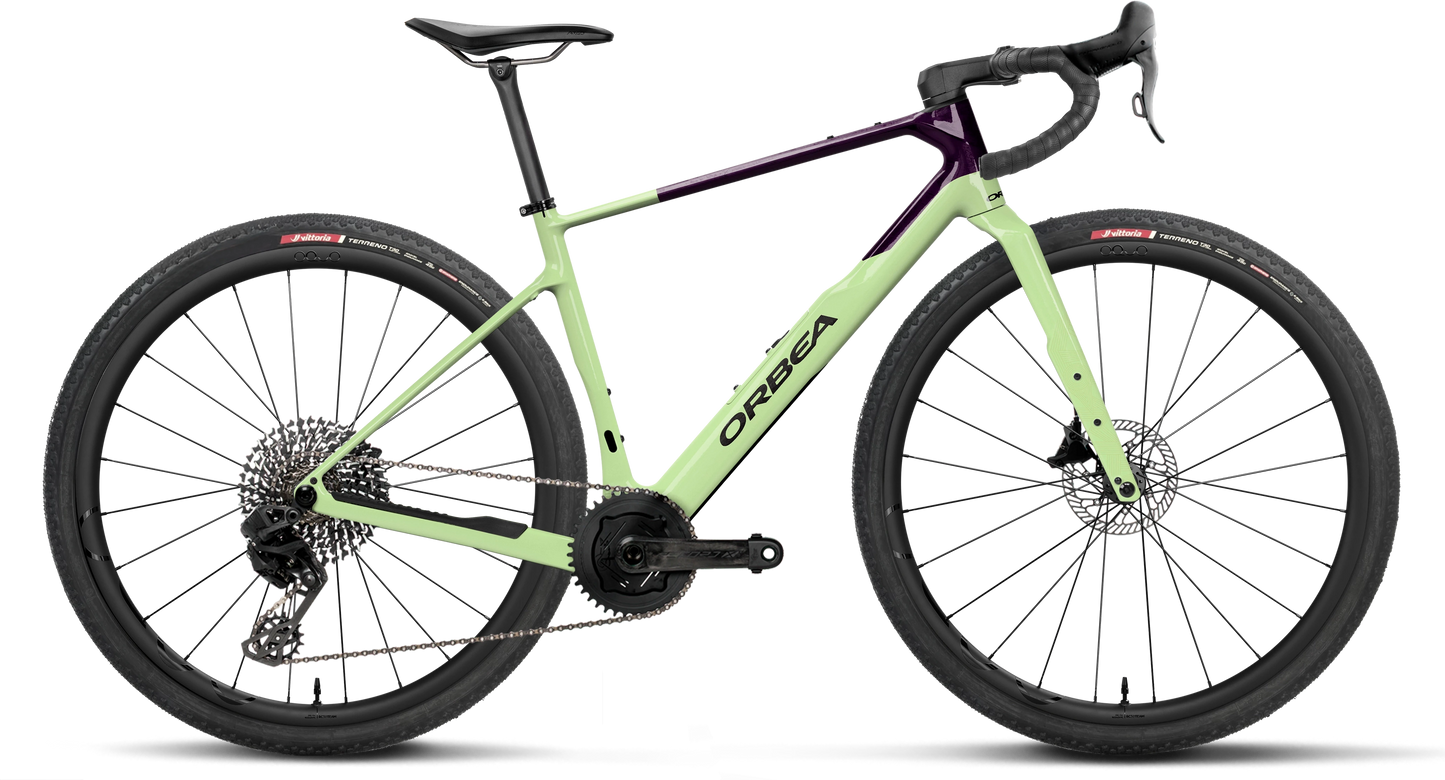 Orbea Terra M22 Team 1X – Acid Gum - Fantasy Purple Carbon View (Gloss)