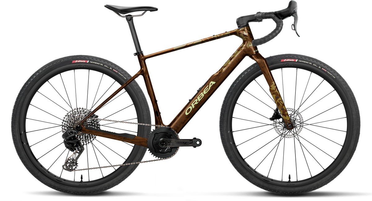 Orbea Terra M22 Team 1X – Caramel Carbon View (Gloss)