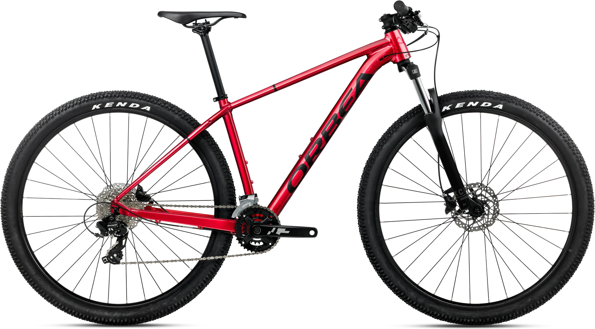 Orbea Onna 27.5 50 – Burning Red (Gloss) - Black (Matt)
