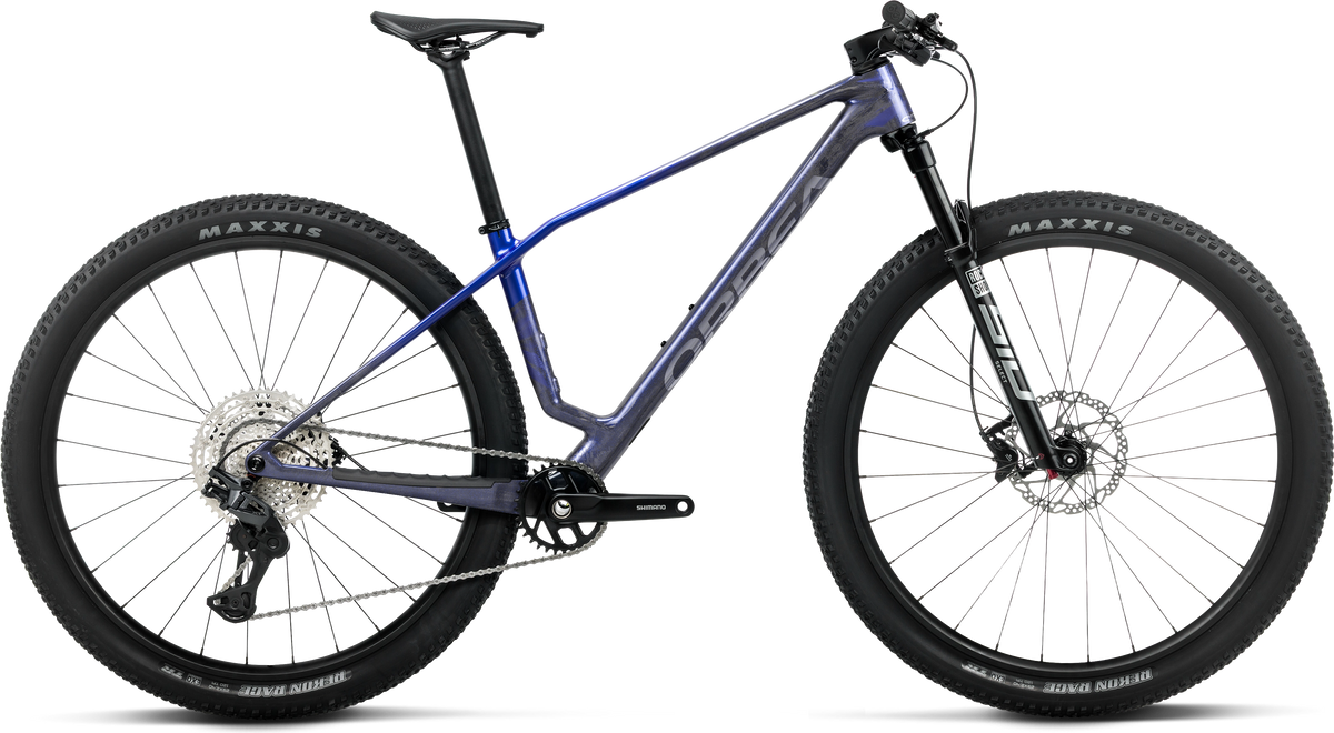Orbea Alma M30 – Noctiluca Carbon View - Cobalt Blue (Gloss)