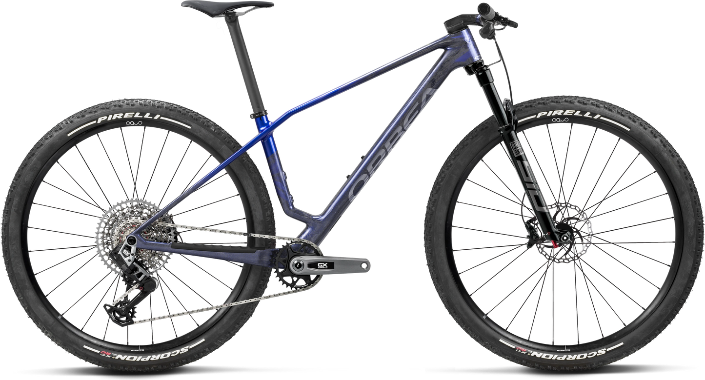 Orbea Alma M-PRO – Noctiluca Carbon View - Cobalt Blue (Gloss)