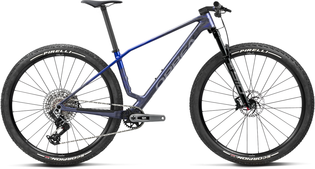 Orbea Alma M-PRO – Noctiluca Carbon View - Cobalt Blue (Gloss)
