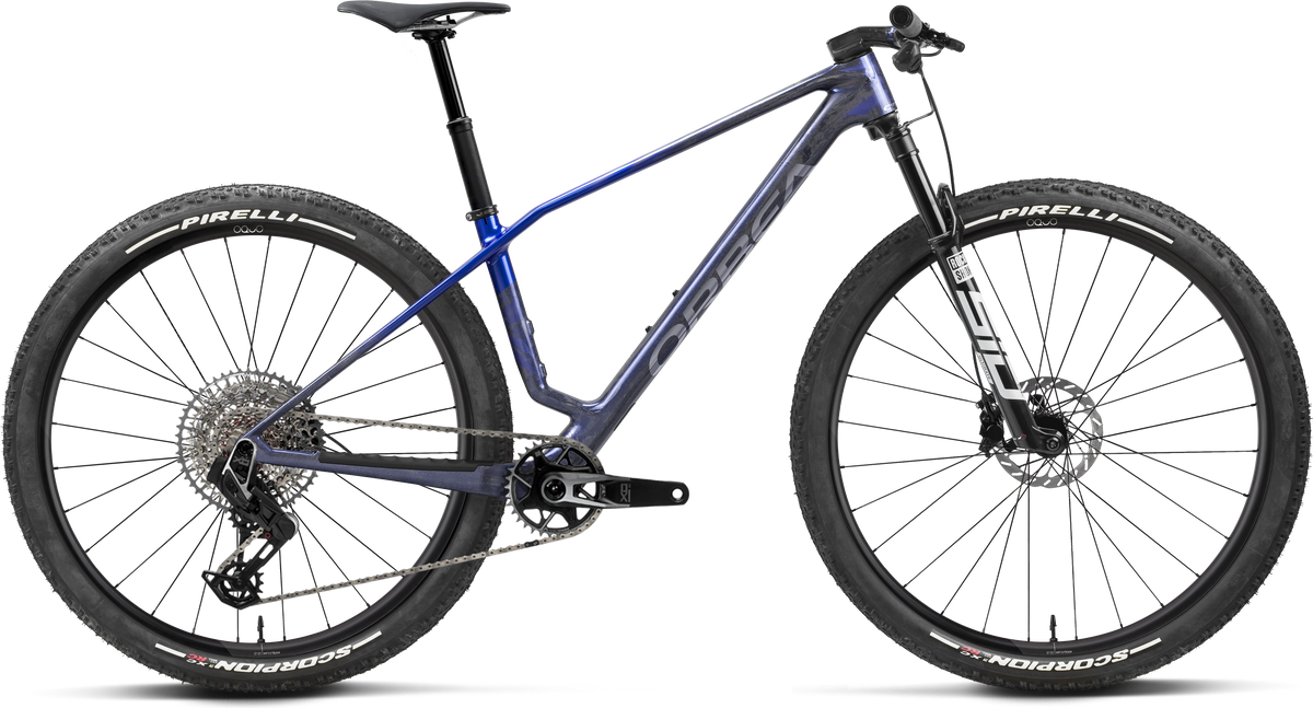 Orbea Alma M-Team AXS – Noctiluca Carbon View - Cobalt Blue (Gloss)