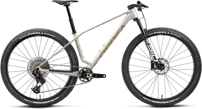 Orbea Alma M-Team AXS – Golden White - Titan Gold (Matt)