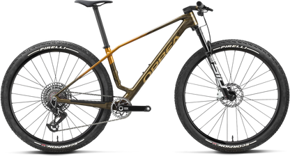 Orbea Alma M-LTD – Caramel Carbon View - Leo Orange (Gloss)