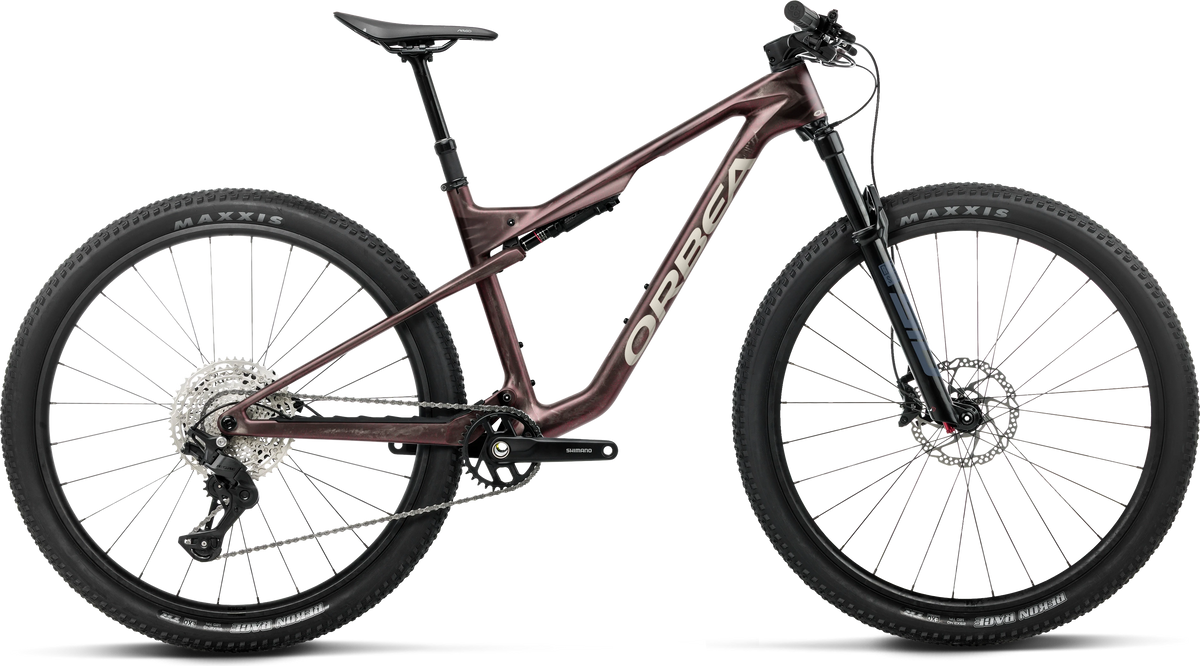 Orbea Oiz M30 – Burning Ashes Carbon View (Matt) - Ivory White (Gloss)