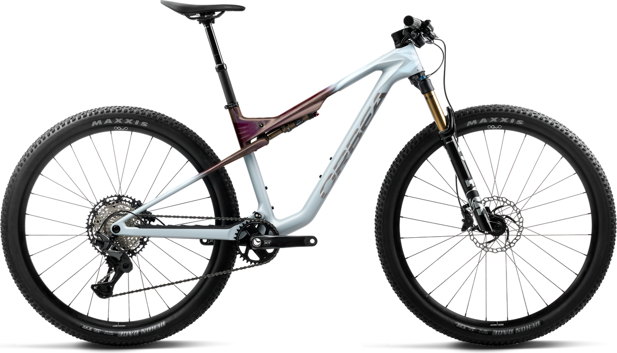Orbea Oiz M20 – Frozen Concrete - Sunset Carbon View (Matt)