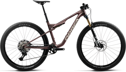 Orbea Oiz M20 – Burning Ashes Carbon View (Matt) - Ivory White (Gloss)