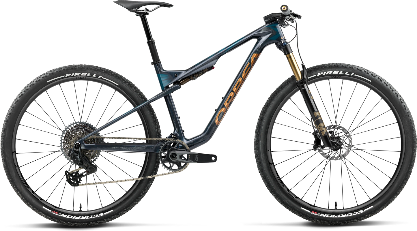 Orbea Oiz M-Team AXS – Fuel Carbon View - Titan Gold (Gloss)