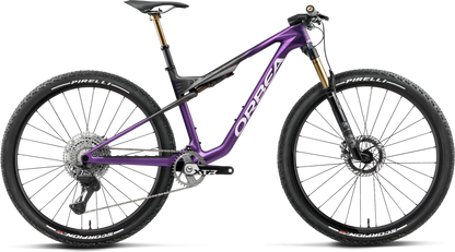 Orbea Oiz M-Team Factory – Royal Plum - Diamond Black Carbon View (Matt)