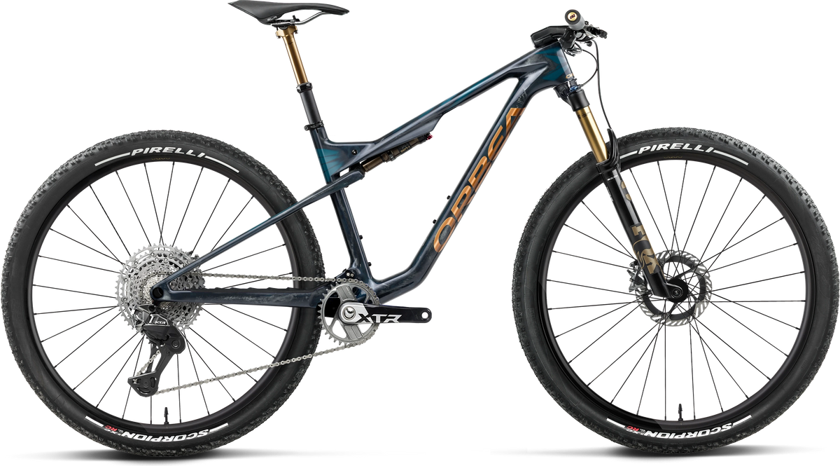 Orbea Oiz M-Team Factory – Fuel Carbon View - Titan Gold (Gloss)