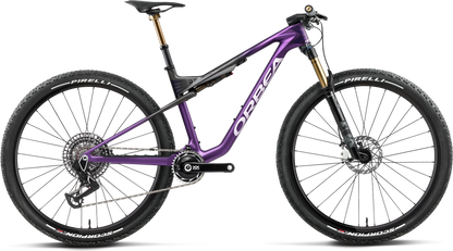 Orbea Oiz M-LTD – Royal Plum - Diamond Black Carbon View (Matt)