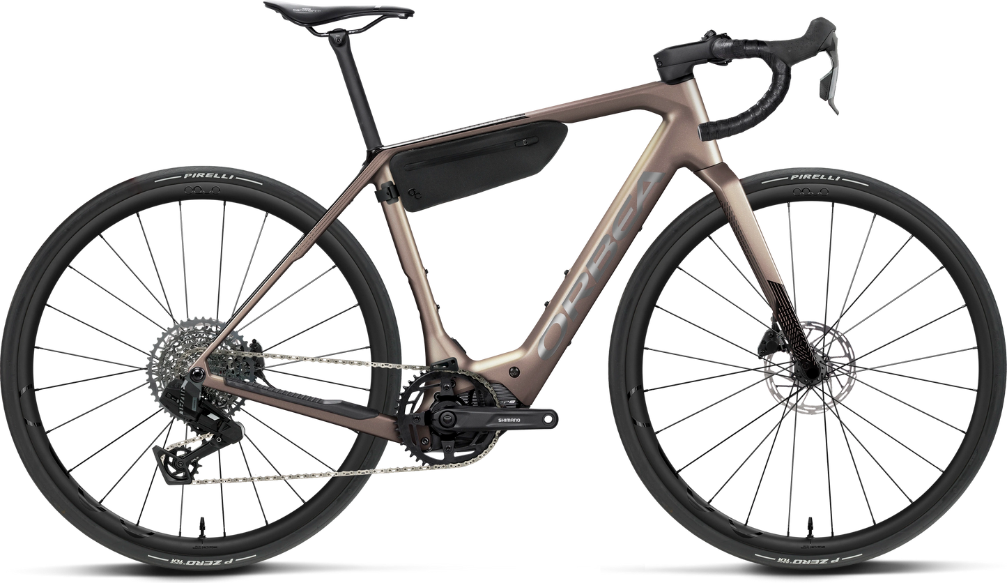 Orbea Denna M31e – Nickel (Matt) - Carbon Raw (Gloss)