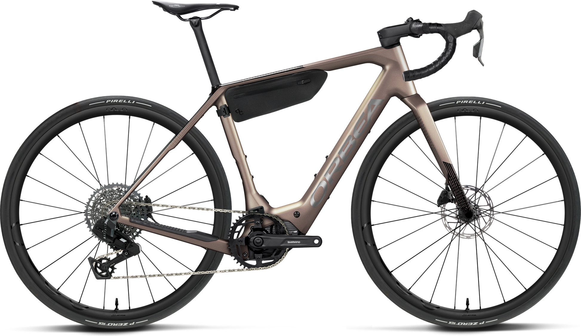 Orbea Denna M31e – Nickel (Matt) - Carbon Raw (Gloss)