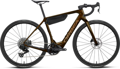 Orbea Denna M31e – Caramel Carbon View - Golden Sand (Gloss)