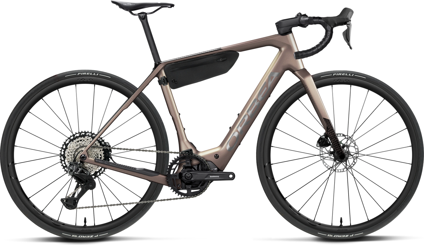 Orbea Denna M20i – Nickel (Matt) - Carbon Raw (Gloss)