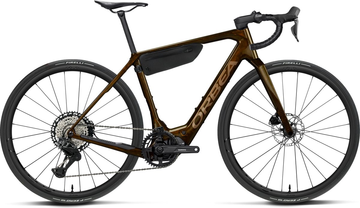 Orbea Denna M20i – Caramel Carbon View - Golden Sand (Gloss)