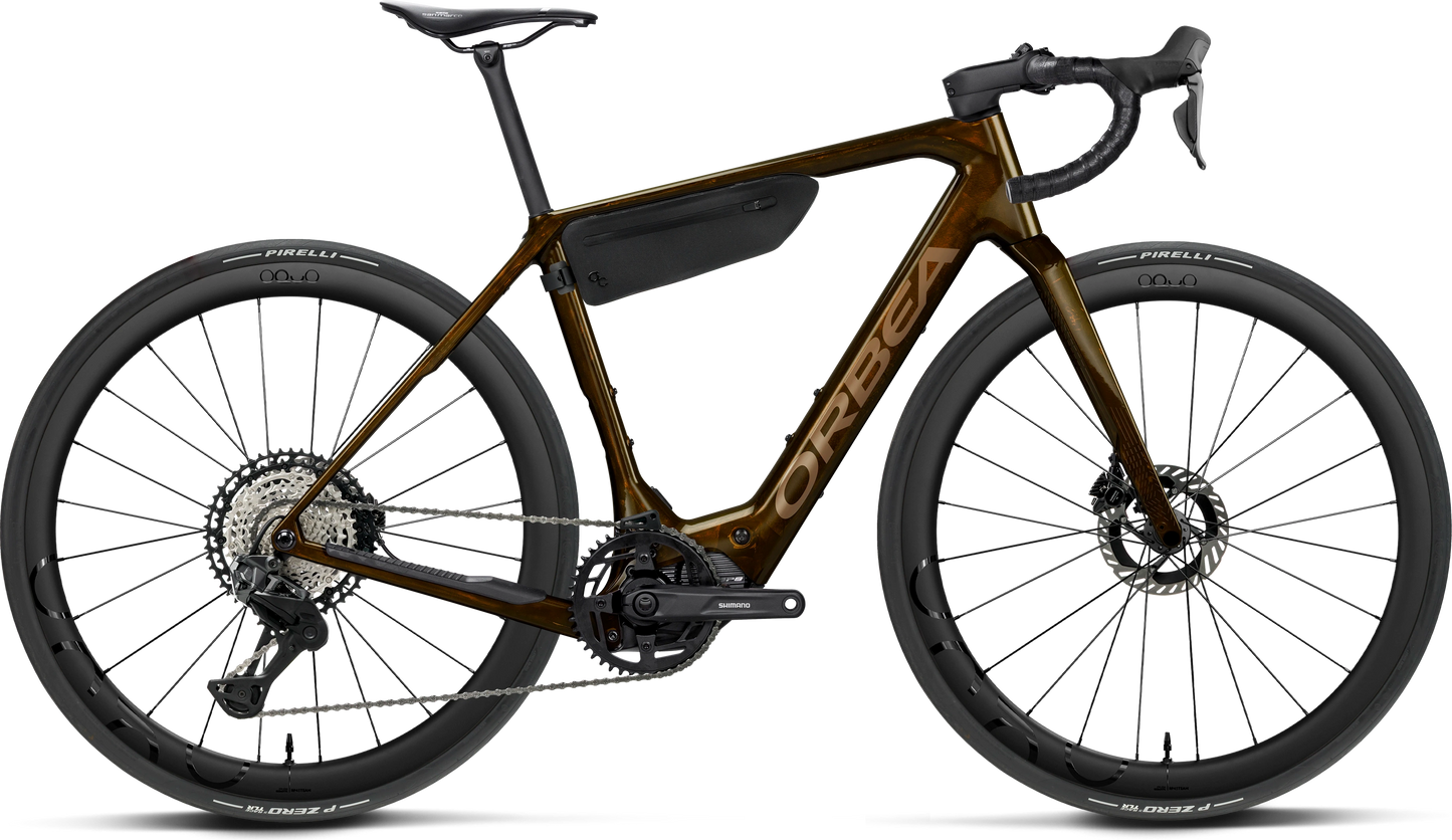 Orbea Denna M10i – Caramel Carbon View - Golden Sand (Gloss)