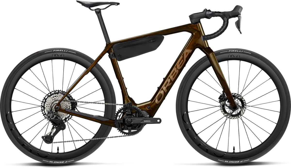 Orbea Denna M10i – Caramel Carbon View - Golden Sand (Gloss)