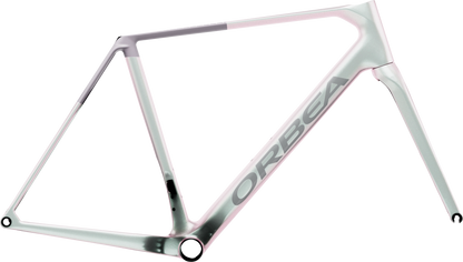 Orbea Orca OMR Frameset – Iris White (Gloss) - Lilac (Matt)