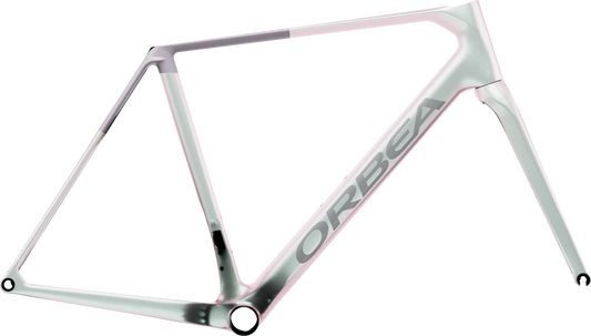 Orbea Orca OMR Frameset – Iris White (Gloss) - Lilac (Matt)