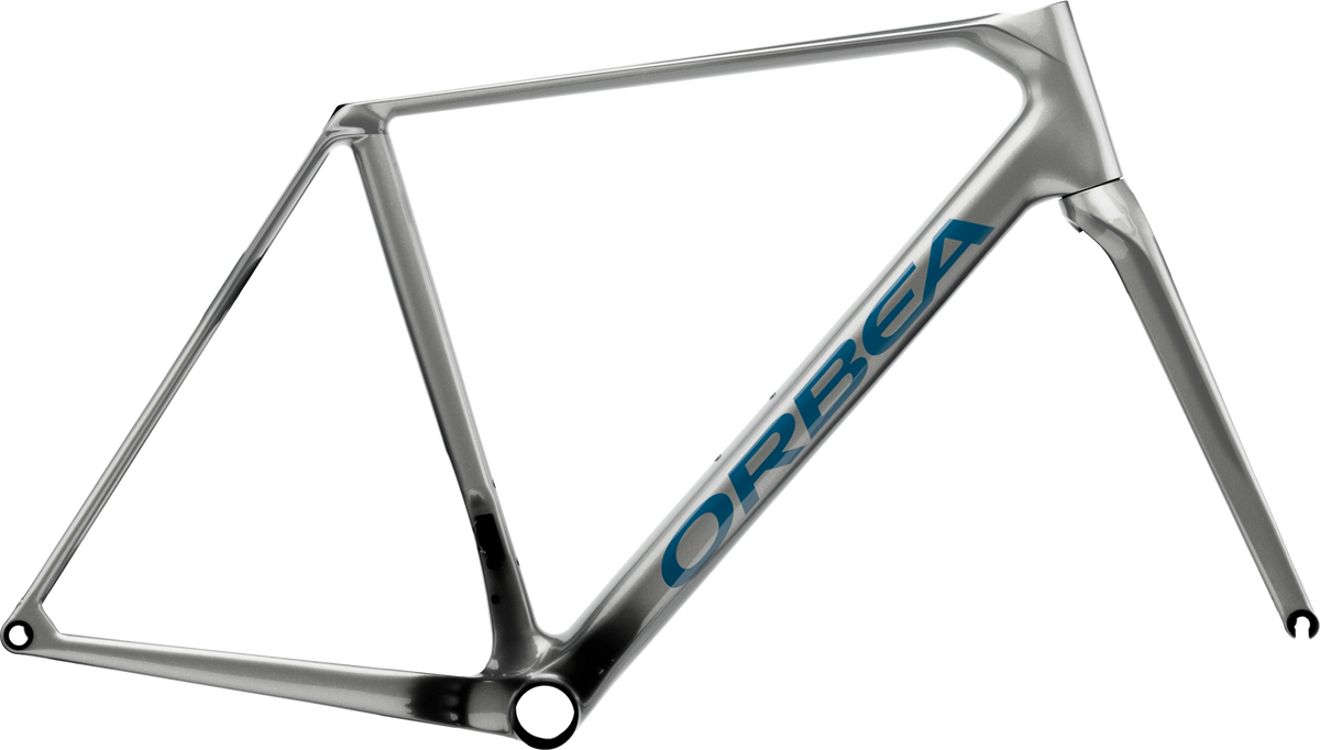 Orbea Orca OMX Frameset – Spark Silver - Titan Grey (Gloss)