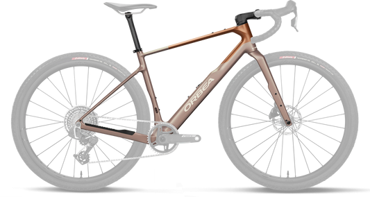 Orbea Terra OMR Frameset – Nickel (Matt) - Metallic Cinamon (Matt)