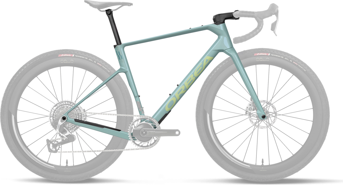 Orbea Terra Race OMX Frameset – Frozen Concrete (Gloss)